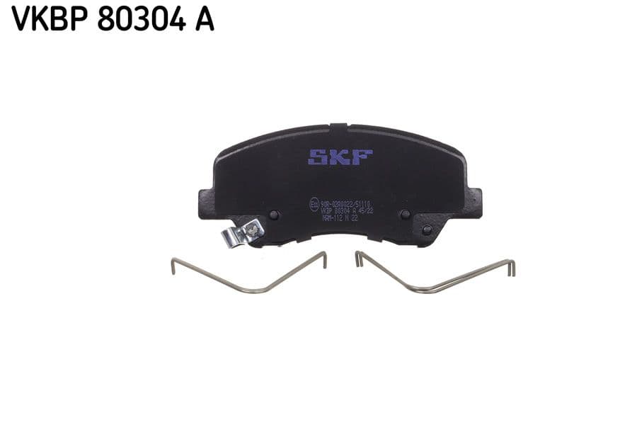 set placute frana,frana disc SKF VKBP 80304 A