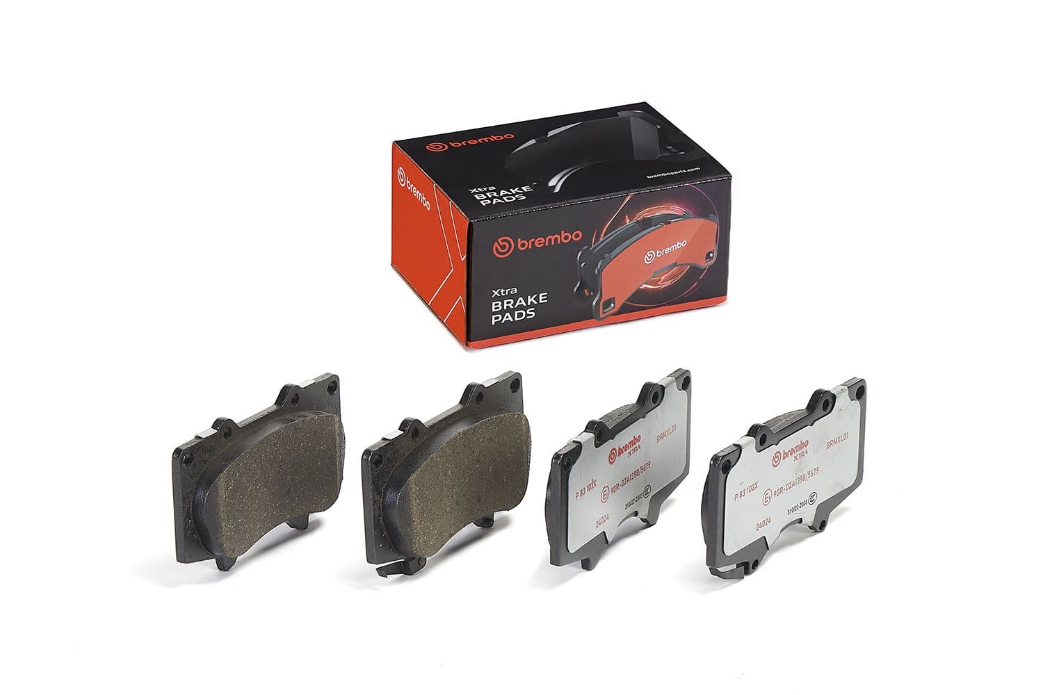 set placute frana,frana disc BREMBO P 83 102X