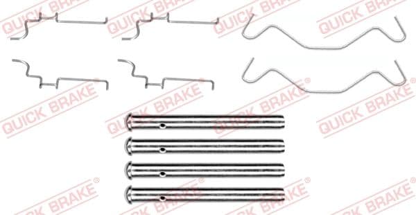 Set accesorii, placute frana QUICK BRAKE 109-1683
