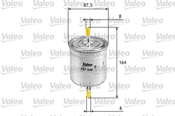 filtru combustibil VALEO 587040