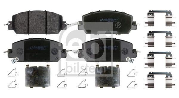 set placute frana,frana disc FEBI BILSTEIN 184438