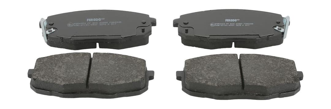 set placute frana,frana disc FERODO PREMIER ECO FRICTION FDB4448