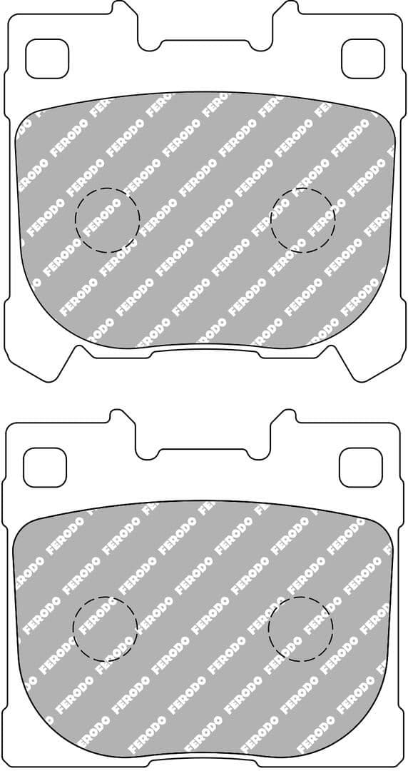 set placute frana,frana disc FERODO FCP5262Z