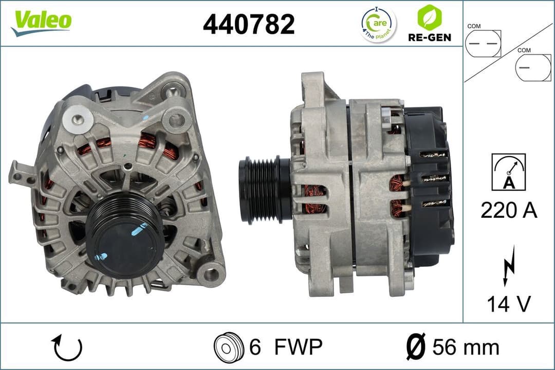 Generator / Alternator VALEO 440782