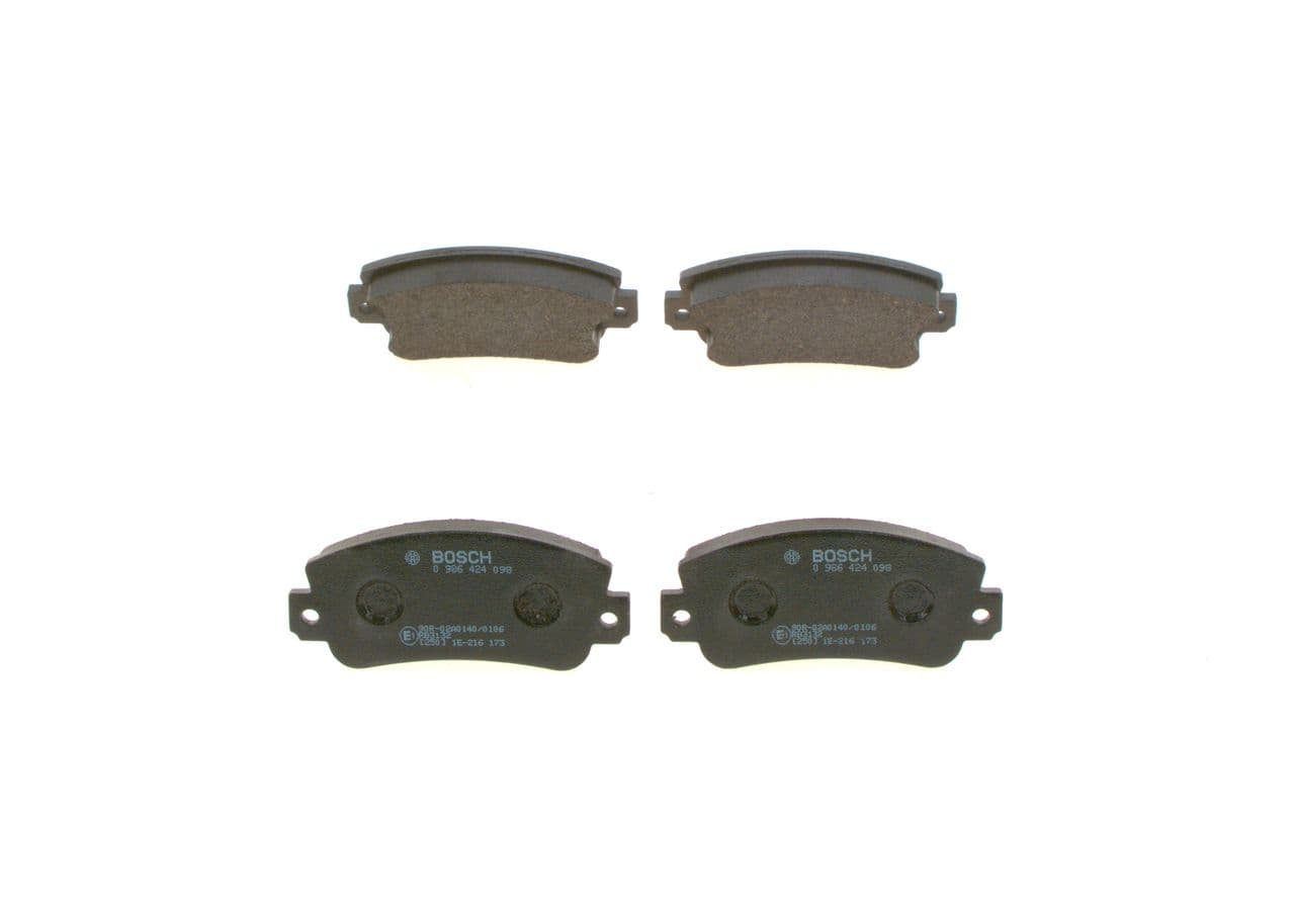 set placute frana,frana disc BOSCH 0 986 424 098