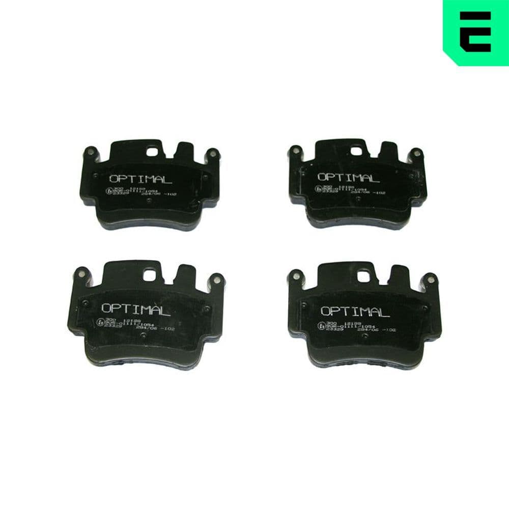 set placute frana,frana disc OPTIMAL BP-12198