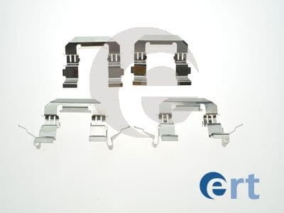 Set accesorii, placute frana ERT 420309