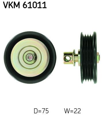Rola ghidare/conducere, curea transmisie SKF VKM 61011