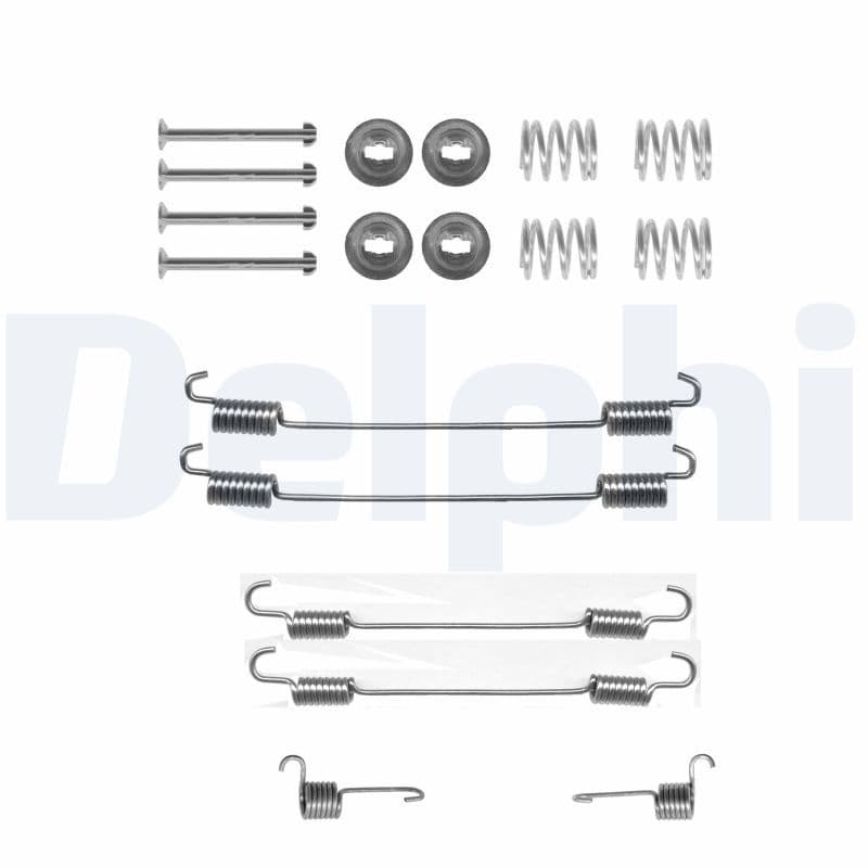 Set accesorii, sabot de frana DELPHI LY1225