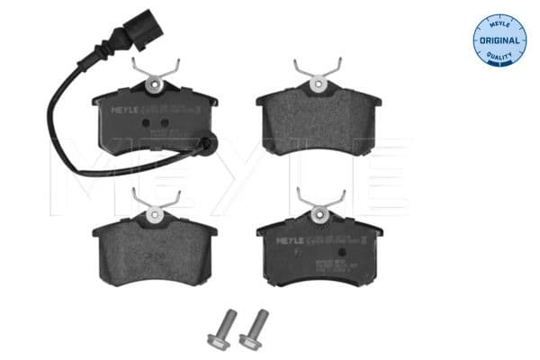 set placute frana,frana disc MEYLE -ORIGINAL: True to OE. 025 238 2317/W