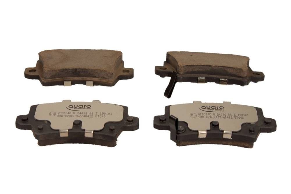 set placute frana,frana disc QUARO SILVER CERAMIC QP8524C