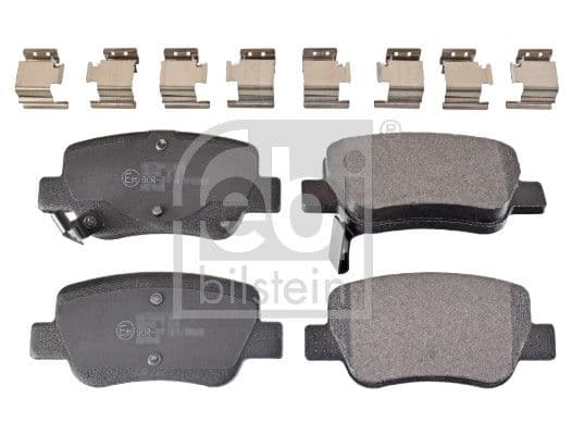 set placute frana,frana disc FEBI BILSTEIN 116304
