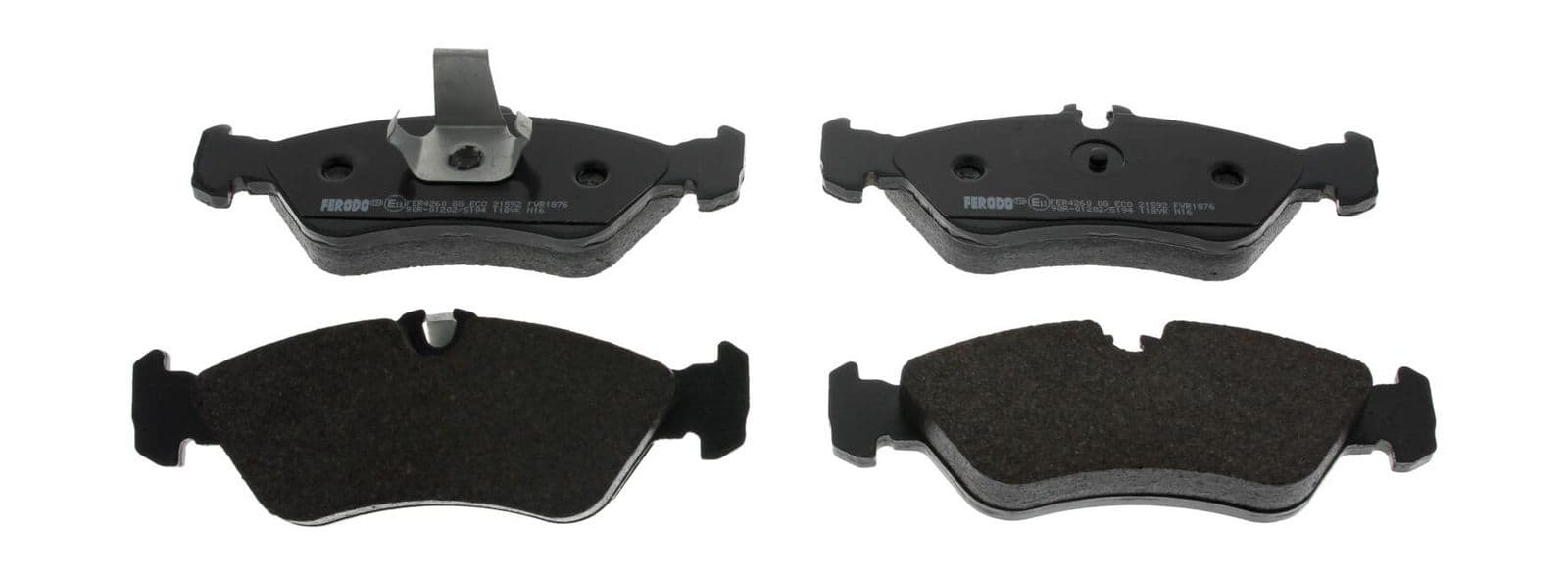 set placute frana,frana disc FERODO PREMIER ECO FRICTION FVR1876