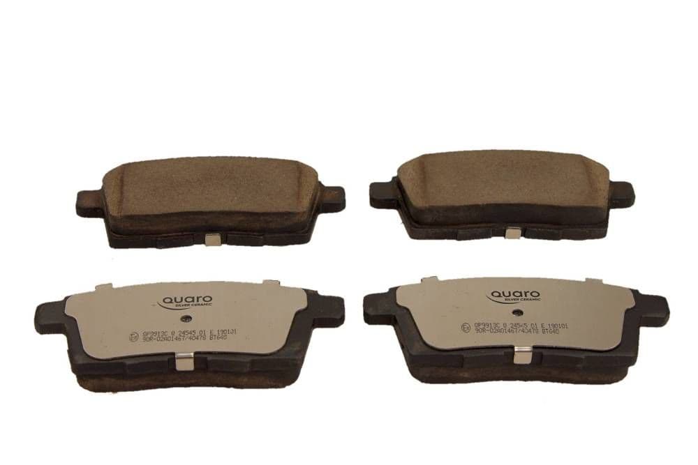 set placute frana,frana disc QUARO SILVER CERAMIC QP9913C
