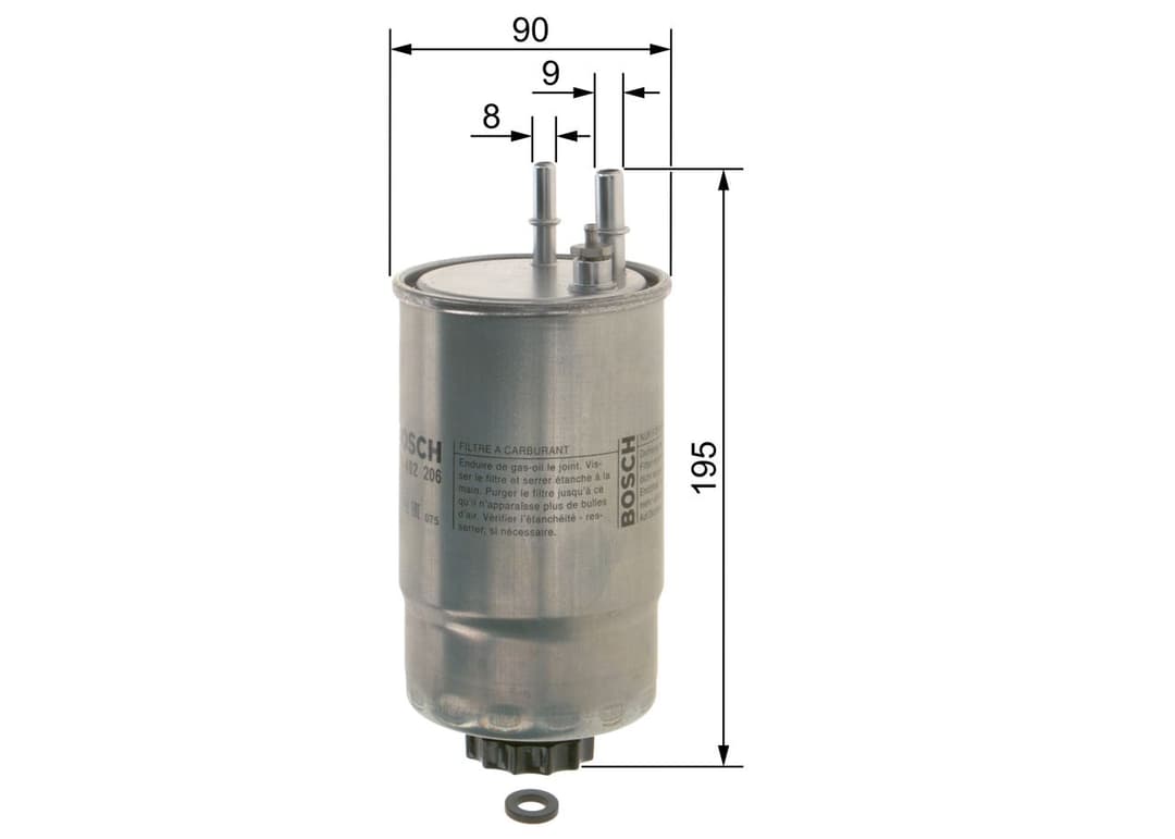 filtru combustibil BOSCH F 026 402 206