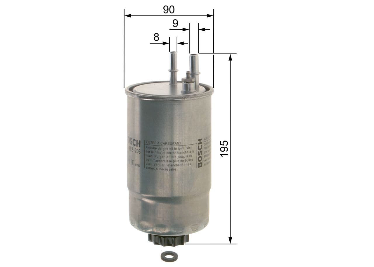 filtru combustibil BOSCH F 026 402 206