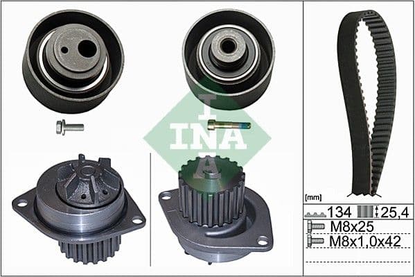 Set pompa apa + curea dintata Schaeffler INA 530 0055 30