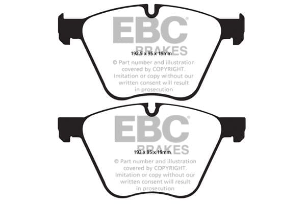 set placute frana,frana disc EBC Brakes DP42007R