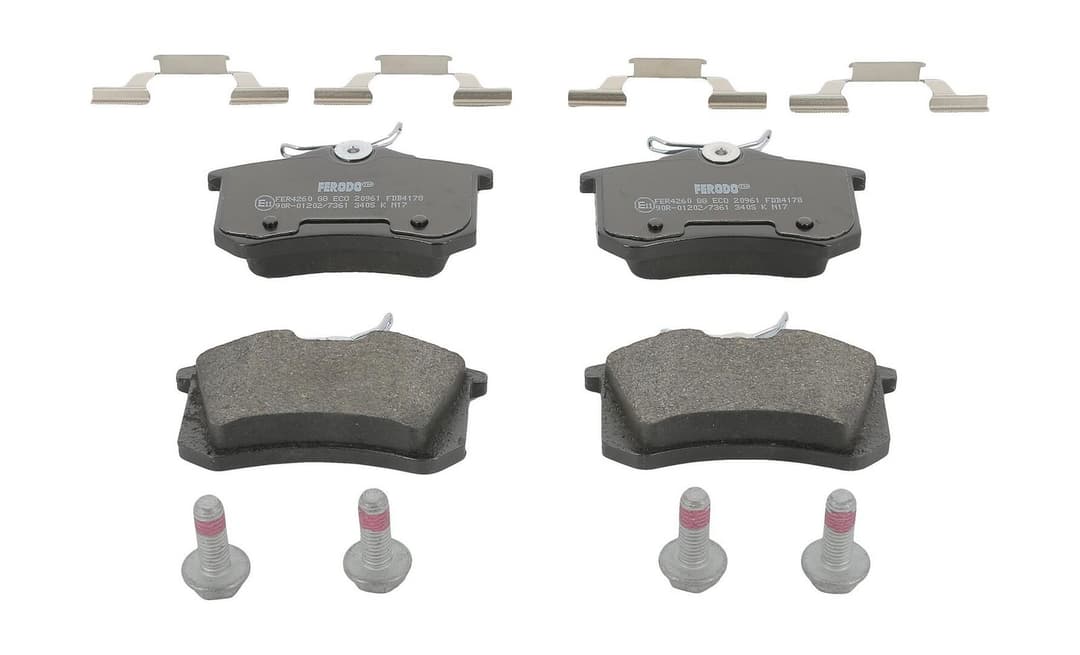 set placute frana,frana disc FERODO PREMIER ECO FRICTION FDB4178