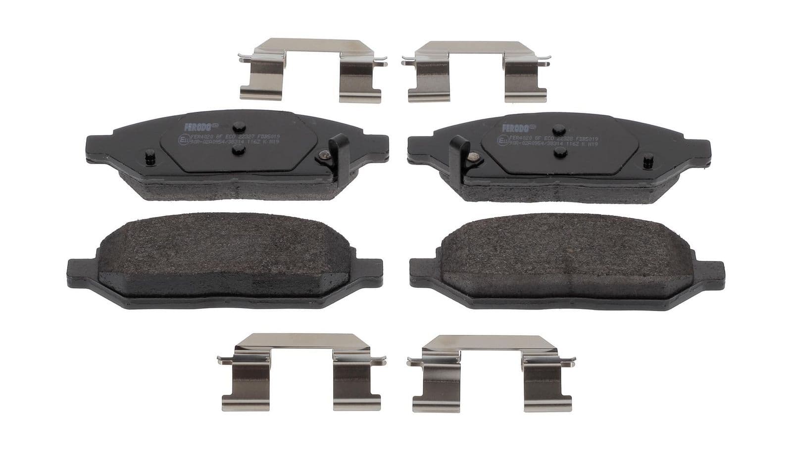 set placute frana,frana disc FERODO PREMIER ECO FRICTION FDB5019