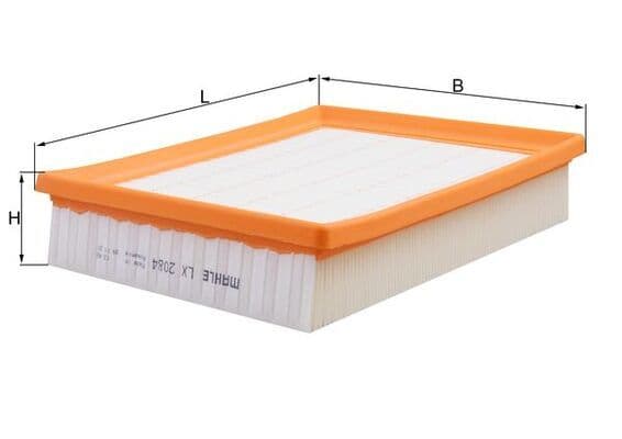 Filtru aer MAHLE LX 2084