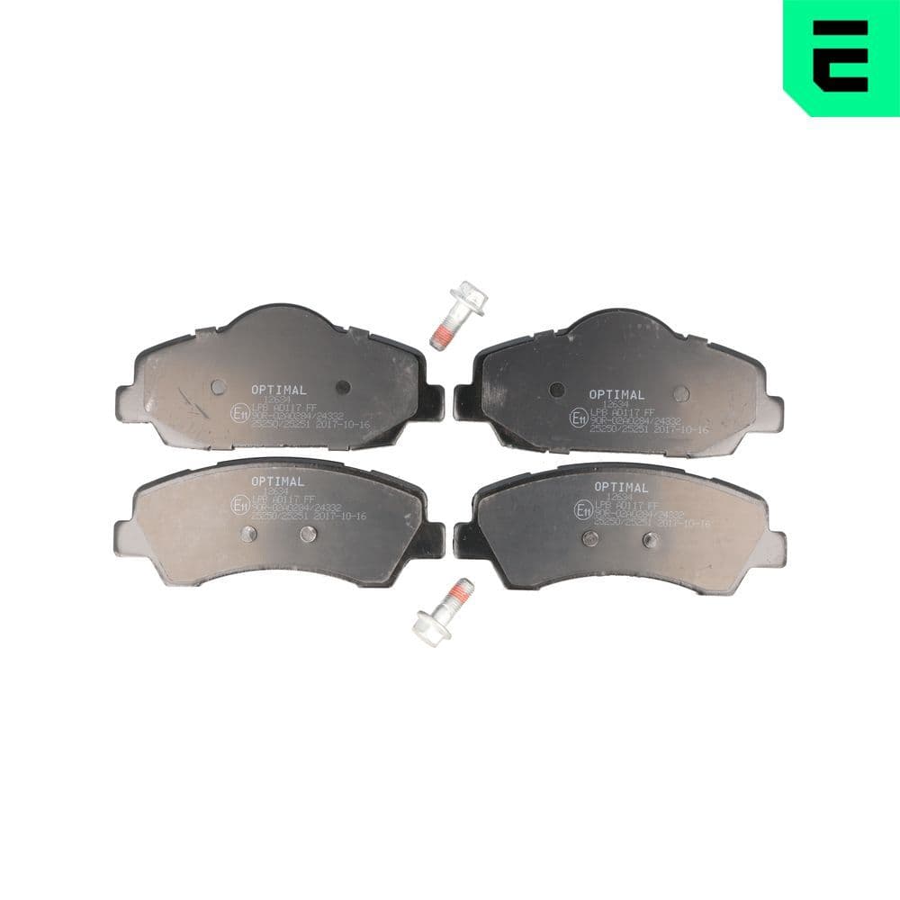 set placute frana,frana disc OPTIMAL BP-12634