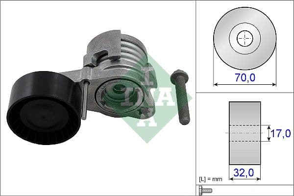 Intinzator curea, curea distributie Schaeffler INA 534 0432 10