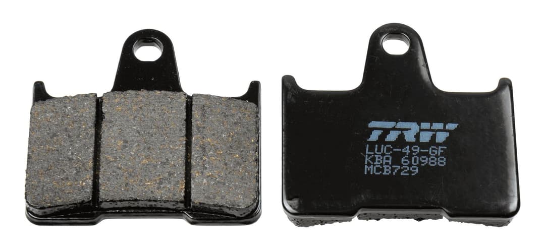 set placute frana,frana disc TRW MCB729