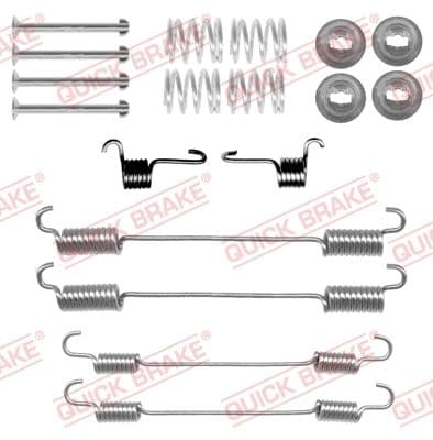 Set accesorii, sabot de frana QUICK BRAKE 105-0079