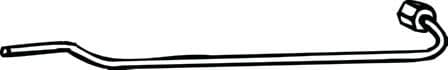 Conducta de presiune, senzor de presiune (filtru particule) BOSAL 000-089