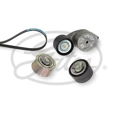 Set curea transmisie cu caneluri GATES FleetRunner™ Micro-V® K0210PK1570HD