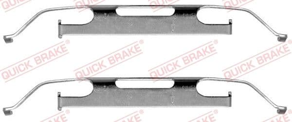 Set accesorii, placute frana QUICK BRAKE 109-1223
