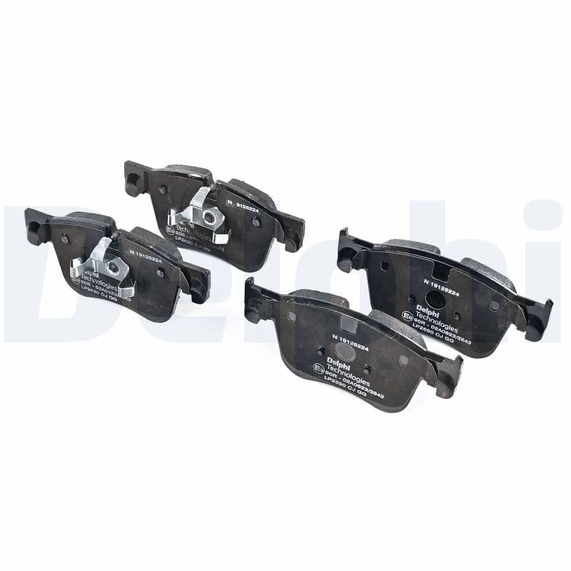 set placute frana,frana disc DELPHI LP2690