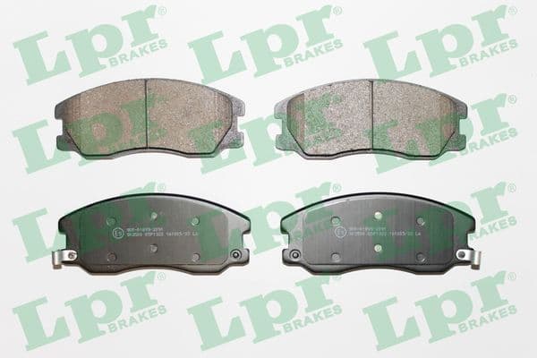 set placute frana,frana disc LPR 05P1322