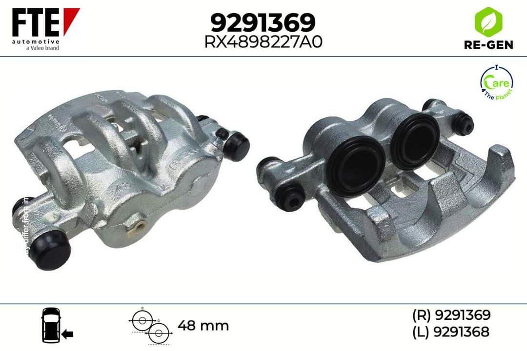 Etrier frana FTE 9291369