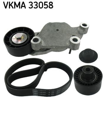 Set curea transmisie cu caneluri SKF VKMA 33058