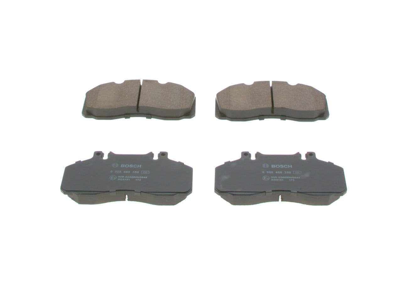 set placute frana,frana disc BOSCH 0 986 468 350