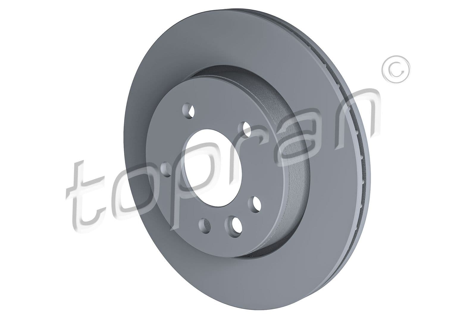 Disc frana TOPRAN COATED 118 208