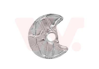 protectie stropire,disc frana VAN WEZEL 5994371