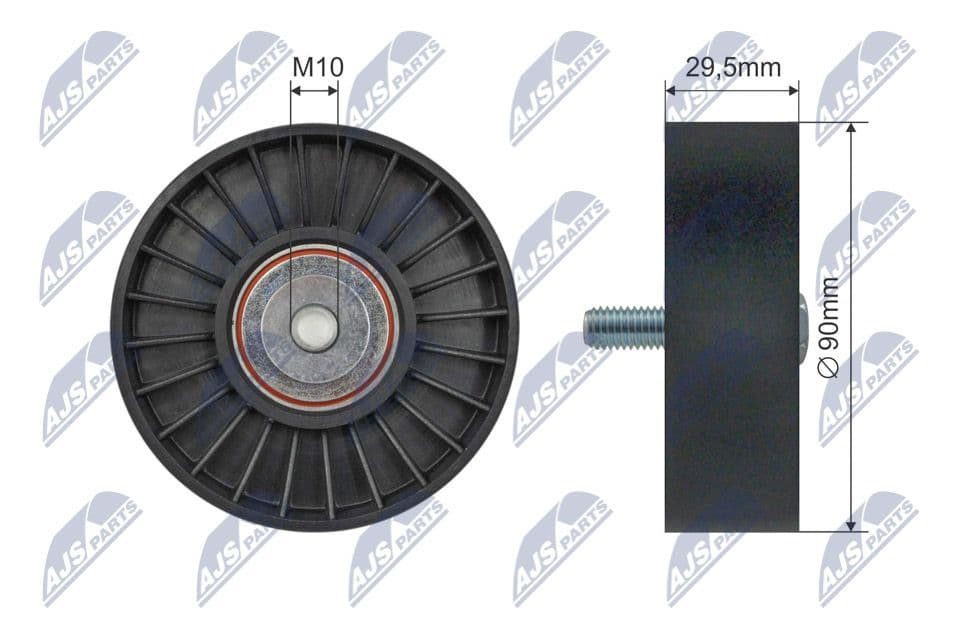 rola intinzator,curea transmisie NTY RNK-FR-067