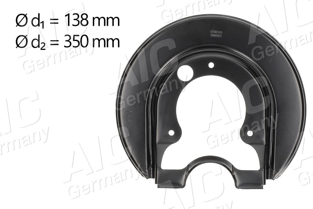 protectie stropire,disc frana AIC Calitatea originală 57846