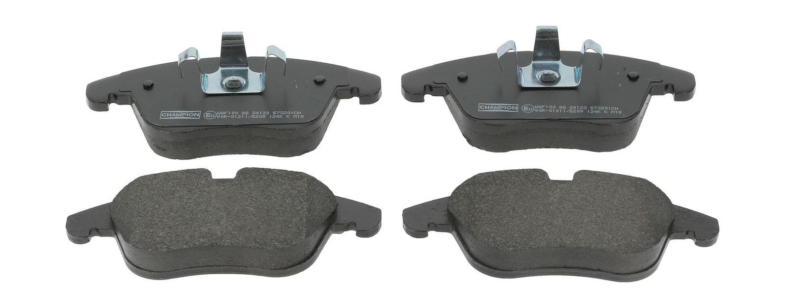 set placute frana,frana disc CHAMPION 573201CH