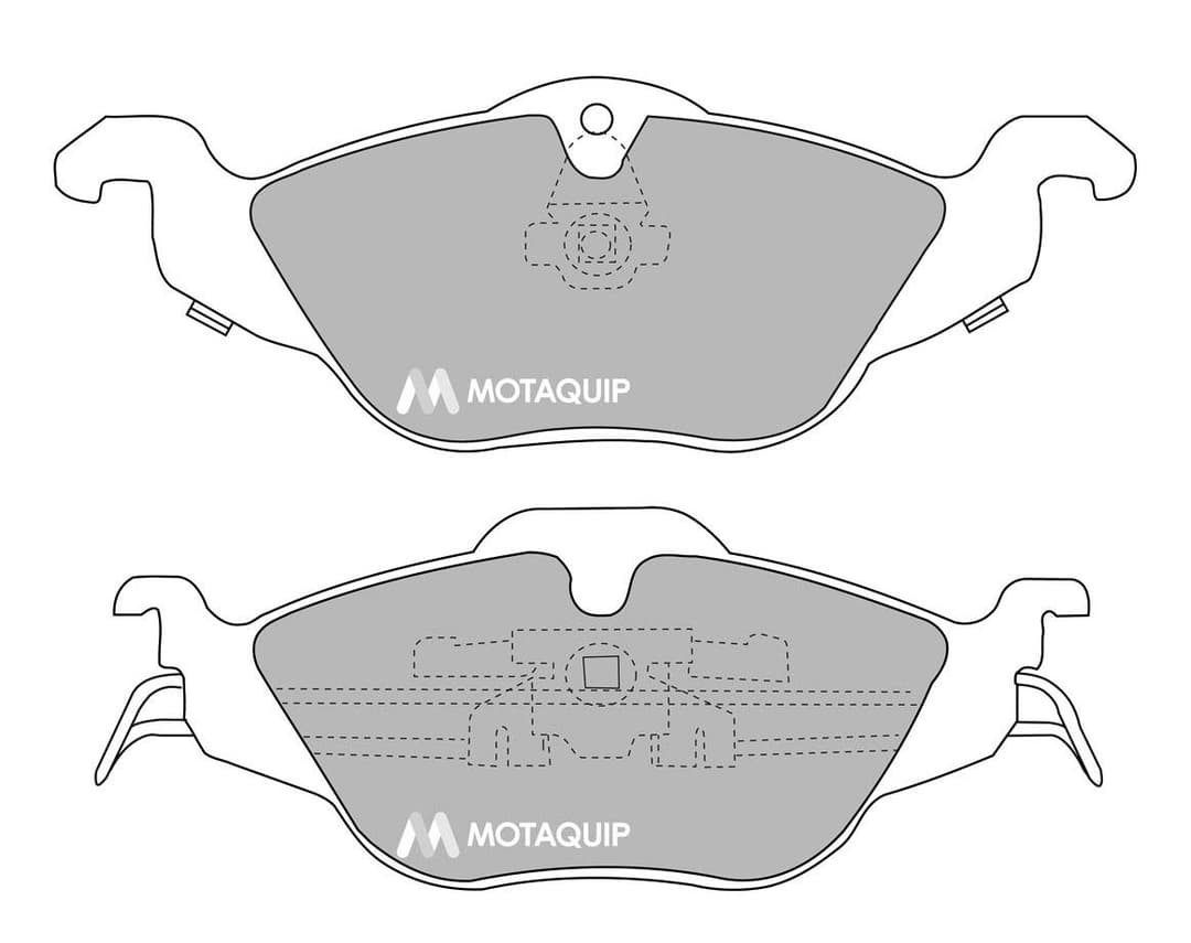 set placute frana,frana disc MOTAQUIP LVXL287