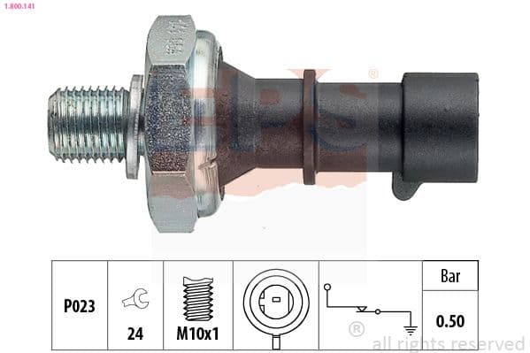 Senzor presiune ulei EPS Made in Italy - OE Equivalent 1.800.141