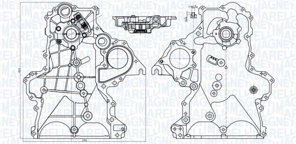 Pompa ulei MAGNETI MARELLI 351516000141