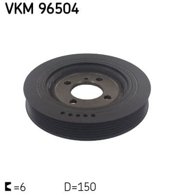 Fulie curea, arbore cotit SKF VKM 96504