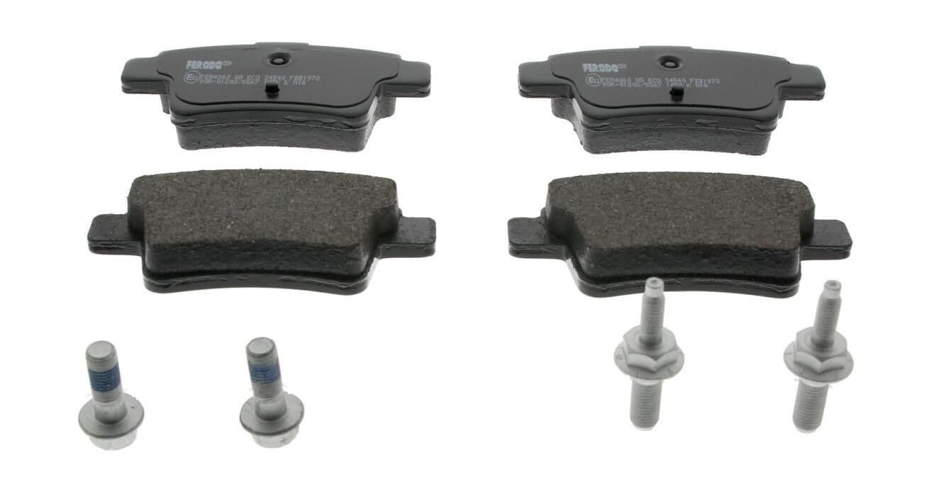 set placute frana,frana disc FERODO PREMIER ECO FRICTION FDB1973