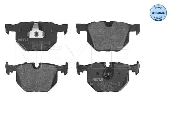 set placute frana,frana disc MEYLE -ORIGINAL: True to OE. 025 234 4717