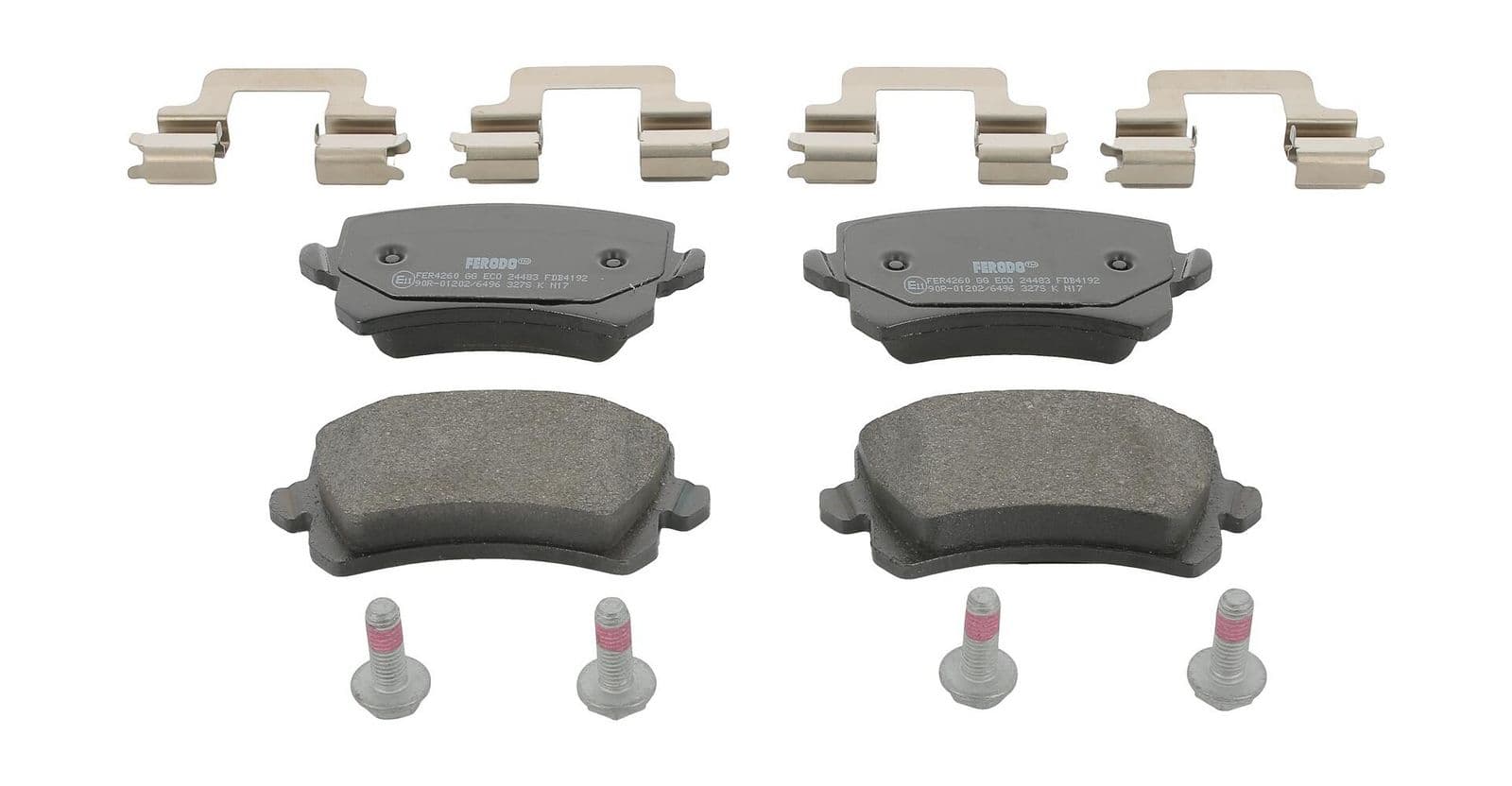 set placute frana,frana disc FERODO PREMIER ECO FRICTION FDB4192