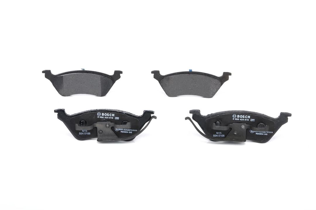 set placute frana,frana disc BOSCH 0 986 424 816